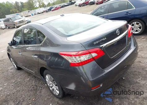 2013 Nissan Sentra Sv из США, поврежденный, VIN 3N1AB7AP4DL617674